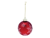 Елочное украшение шар Red Snowflake 649975 100_100_2214306